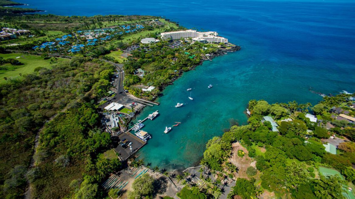 Keauhou Bay Kona Hawaii