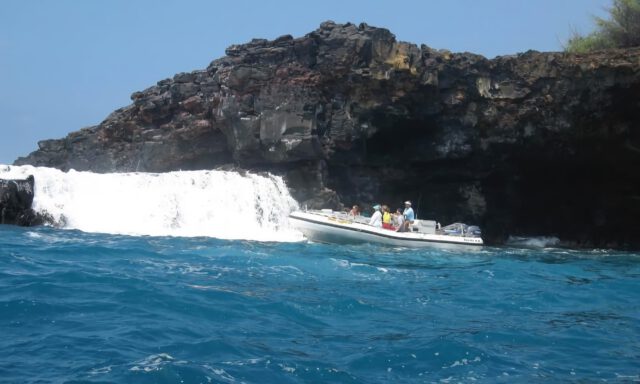 a boat in hawaii
