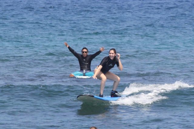 surfing lessons in Kailua Kona hawaii